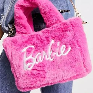 SkinnyDip London X Barbie Logo Tote Bag